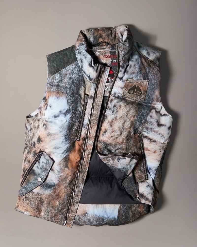 Moose Knuckles - M34MV474H - Original Westmount Camo Down Vest - MENS -  - GM