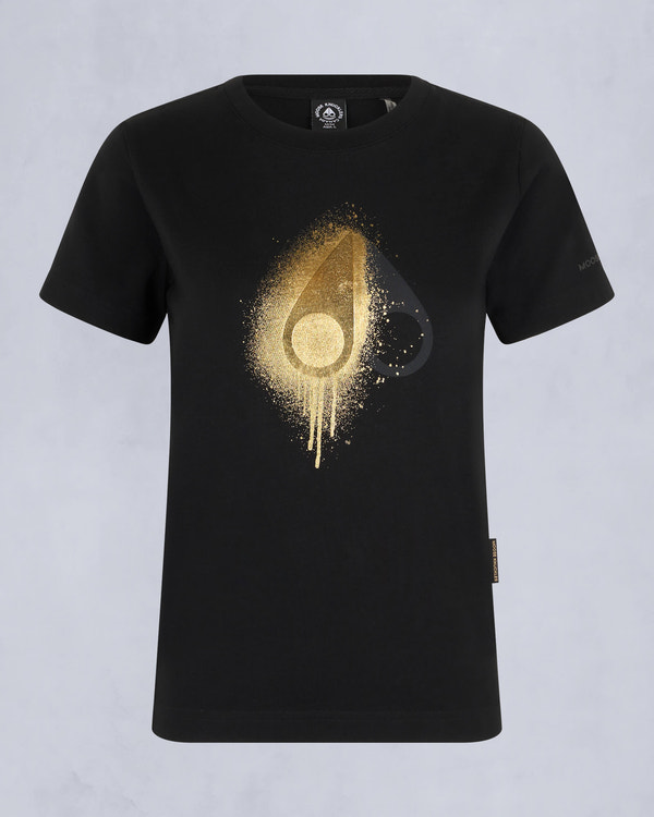 Moose Knuckles Kids Kids Unisex Gold Series Augustine Tee Black M34UT725G - GM
