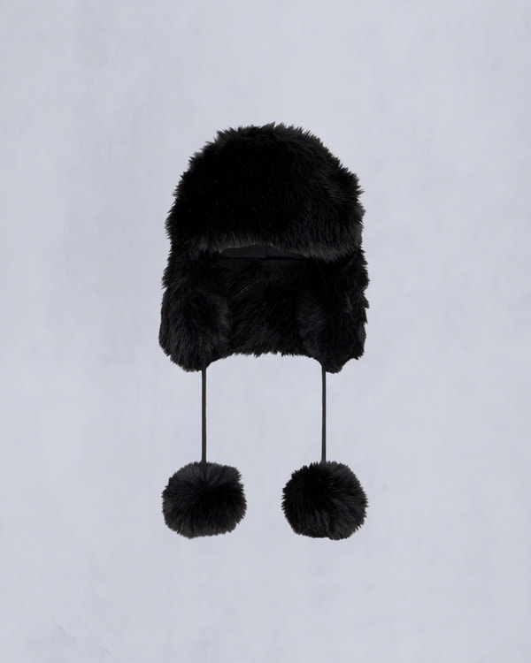 Moose Knuckles - M35LA519G - Gold Series Logo Icon Trapper Hat - ACCESSORIES -  - GM