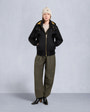 Moose Knuckles - M35LB002GS - Gold Series Original Sainte Flavie SHEARLING TRIM Bomber Jacket - WOMENS -  - Detail3