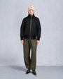 Moose Knuckles - M35LB002GS - Gold Series Original Sainte Flavie SHEARLING TRIM Bomber Jacket - WOMENS -  - Detail4