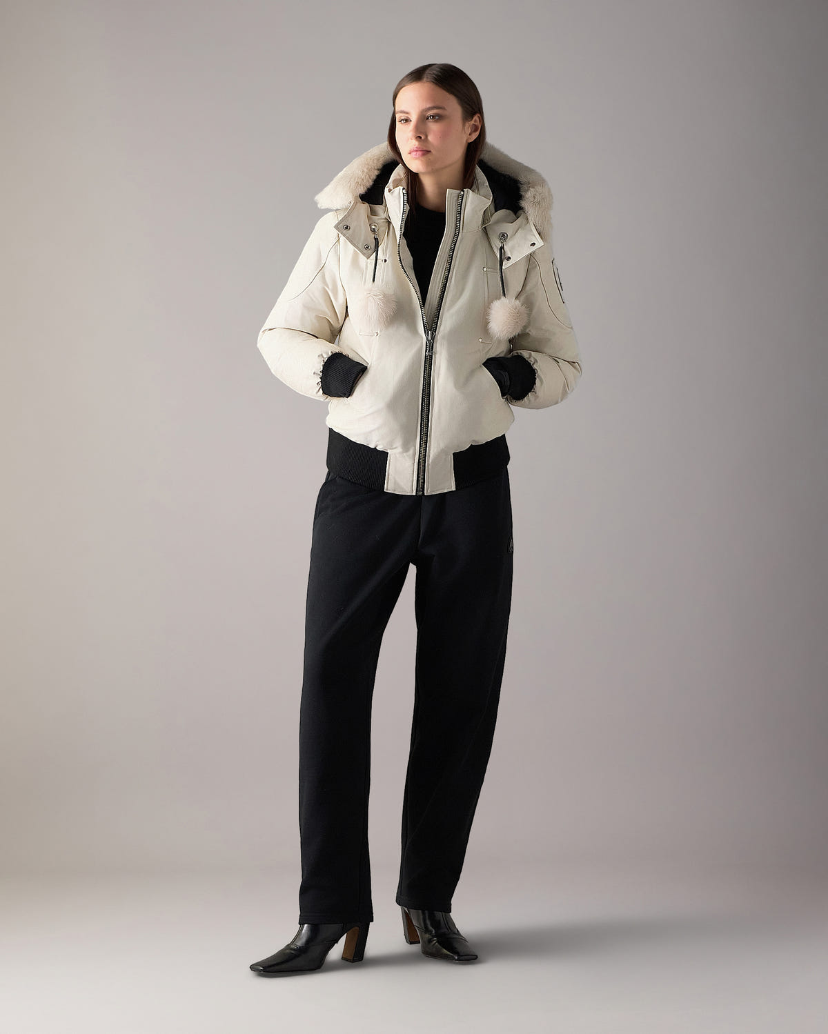 Moose Knuckles - M35LB002S - Original Debbie Down Bomber - WOMENS -  - Front