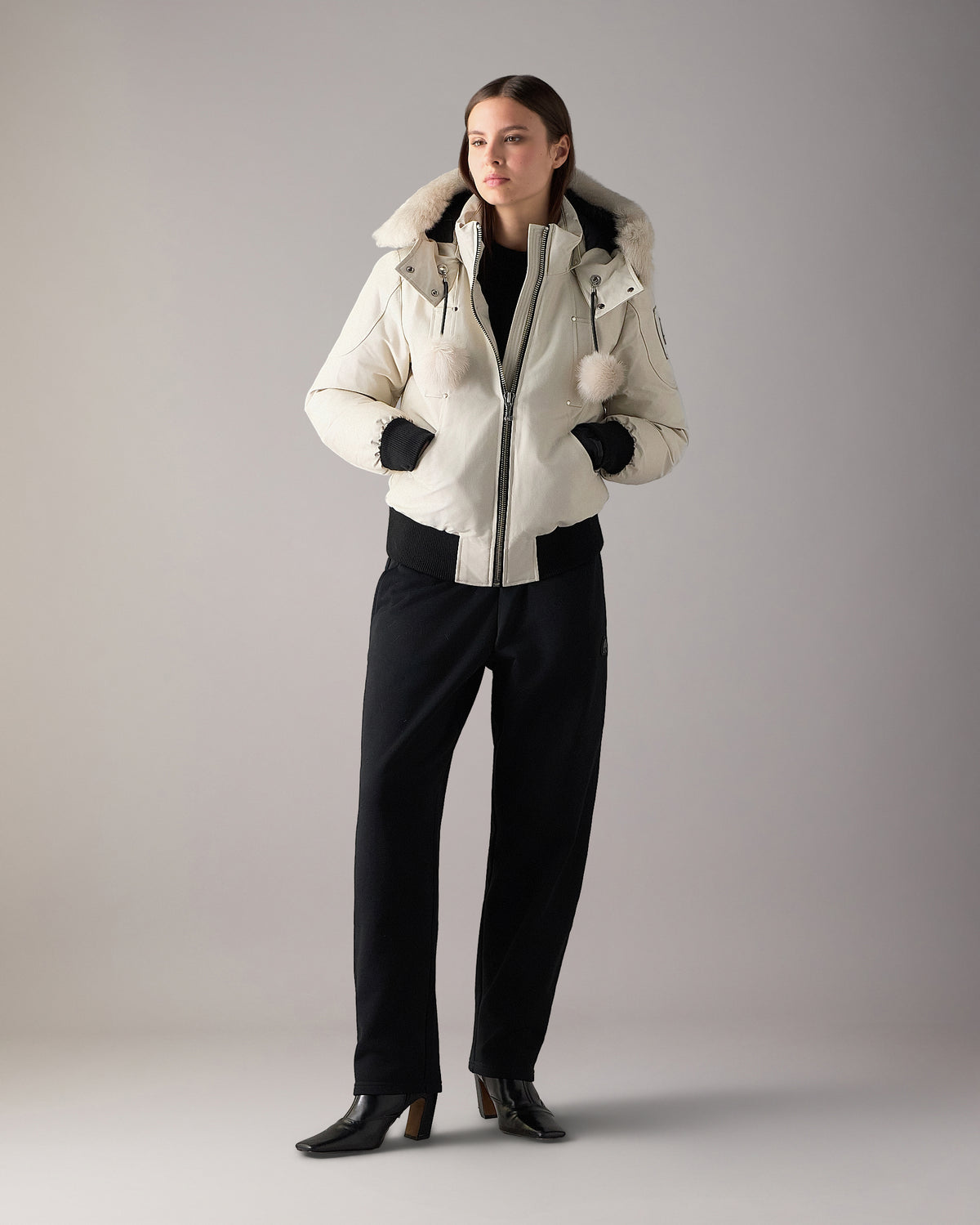 Moose Knuckles - M35LB002S - Original Debbie Down Bomber - WOMENS -  - Front