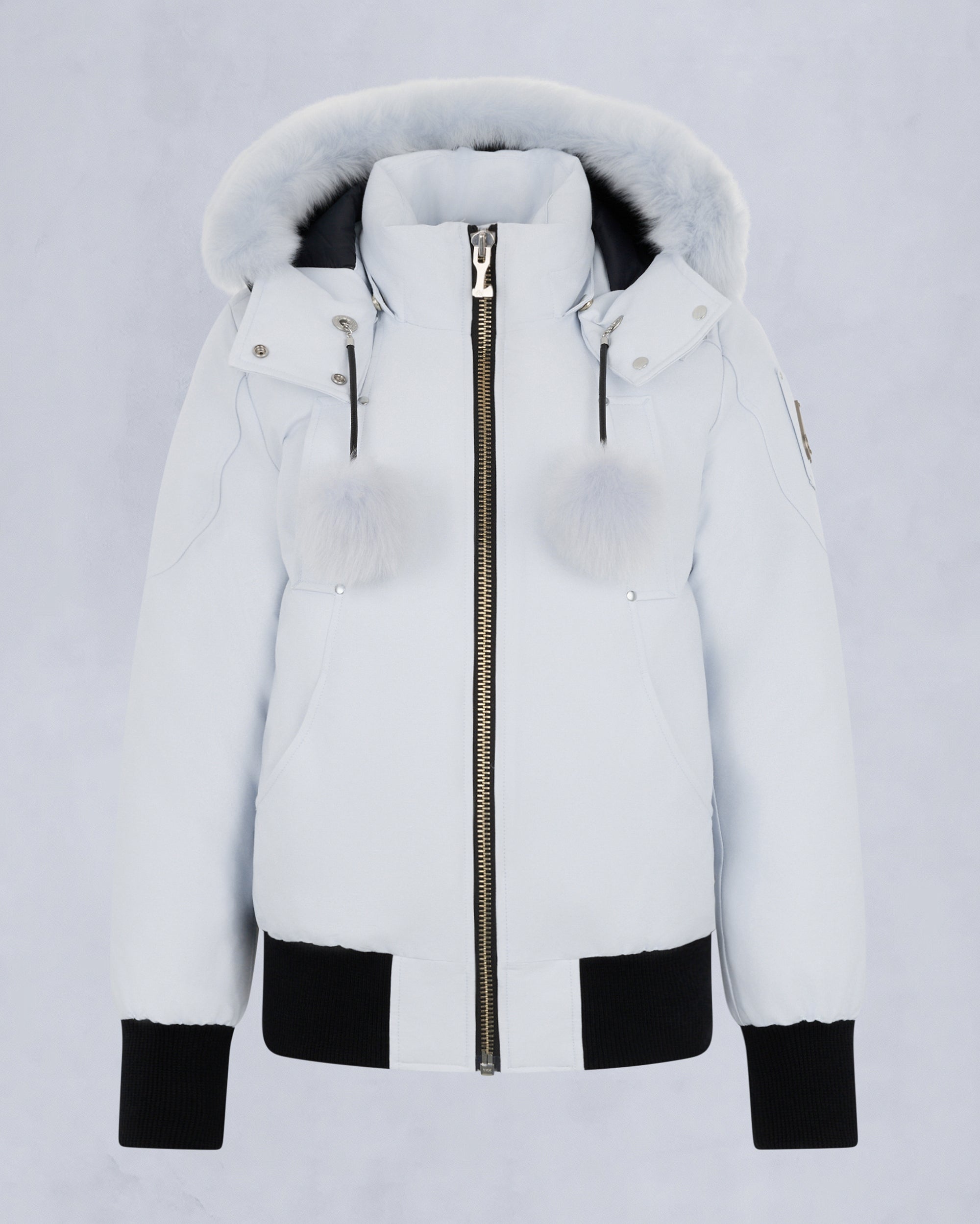 MOOSE KNUCKLES(ムースナックルズ) デビーボンバー S Original Debbie Shearling Trim Bomber Jacket | Women | Moose Knuckles