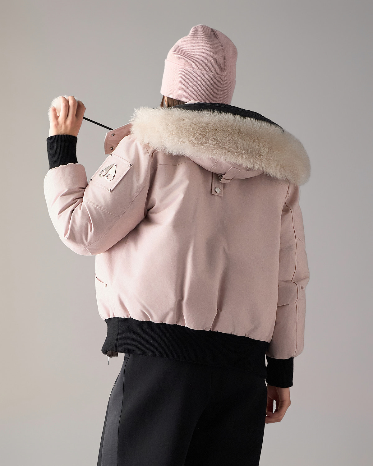 Moose Knuckles - M35LB002S - Original Debbie Down Bomber - WOMENS -  - Back