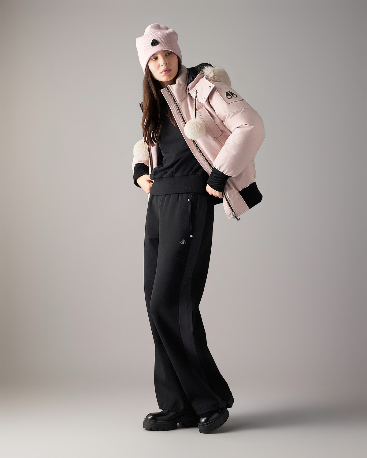 Moose Knuckles - M35LB002S - Original Debbie Down Bomber - WOMENS -  - Front