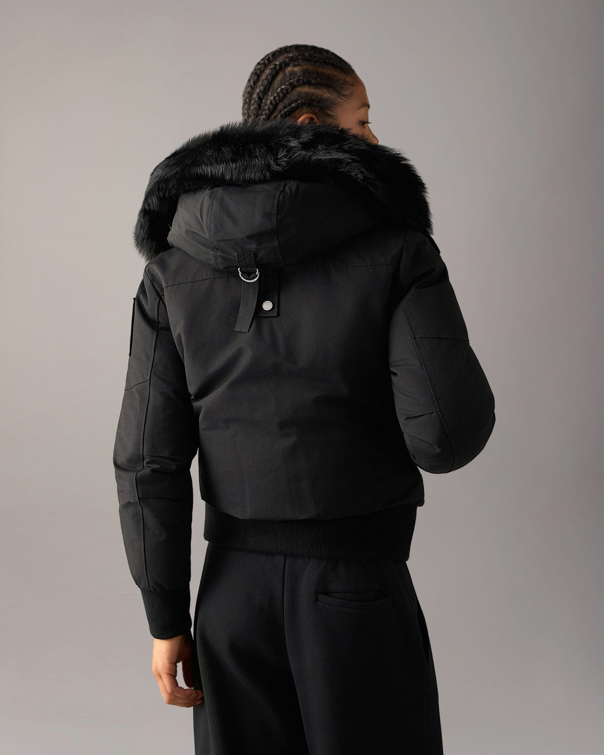 Moose Knuckles - M35LB002S - Original Debbie Down Bomber - WOMENS -  - Back