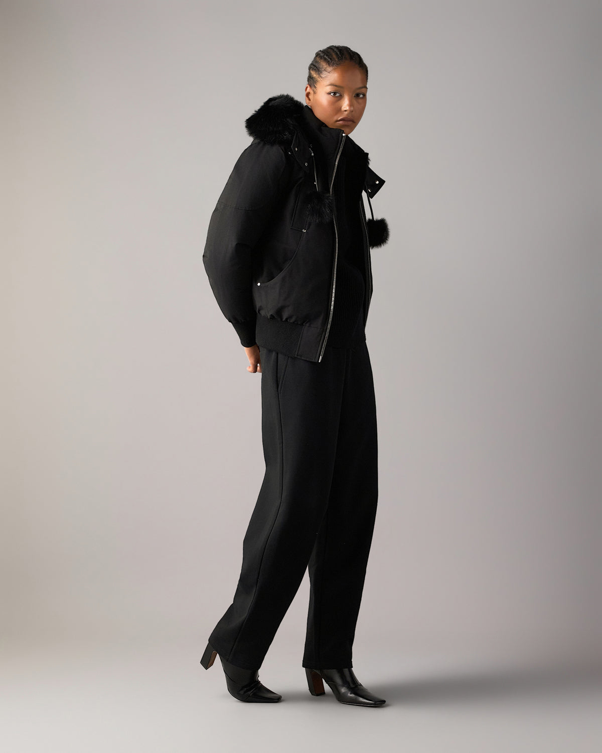 Moose Knuckles - M35LB002S - Original Debbie Down Bomber - WOMENS -  - Front