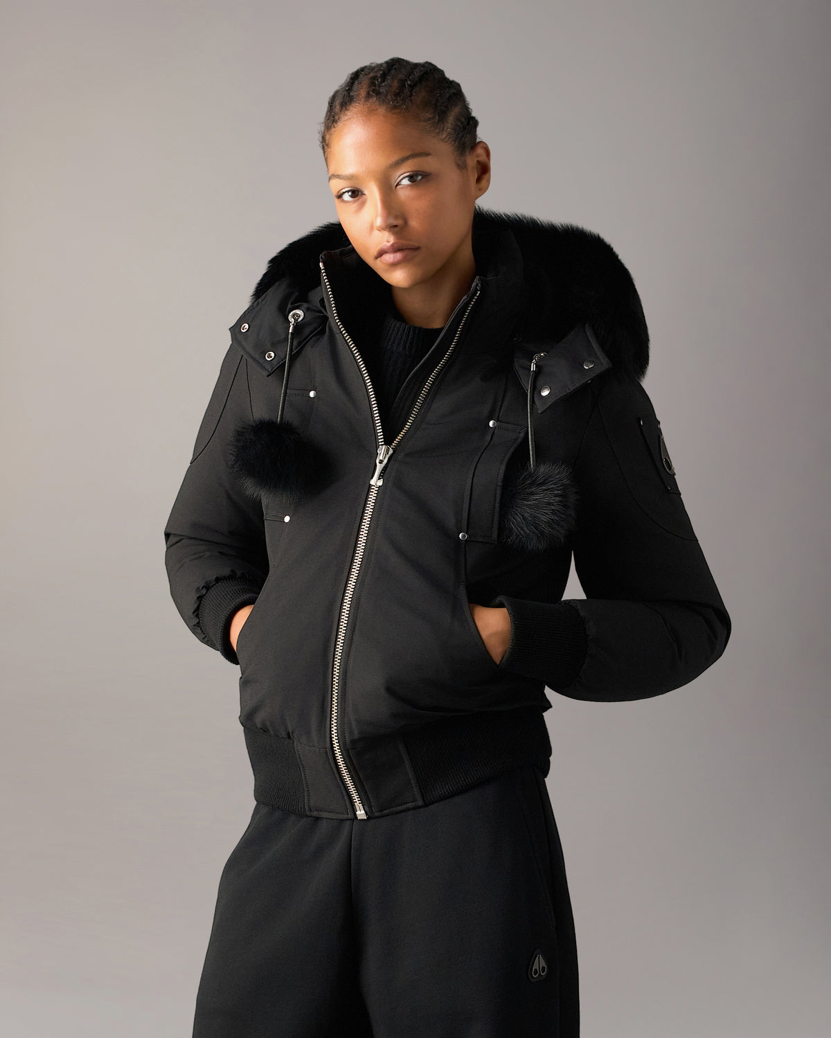 Moose Knuckles - M35LB002S - Original Debbie Down Bomber - WOMENS -  - Front Category