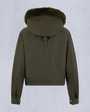 Moose Knuckles - M35LB022GS - Gold Series Logan Shearling Trim Bomber Jacket - WOMENS -  - Detail2