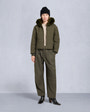 Moose Knuckles - M35LB022GS - Gold Series Logan Shearling Trim Bomber Jacket - WOMENS -  - Detail4