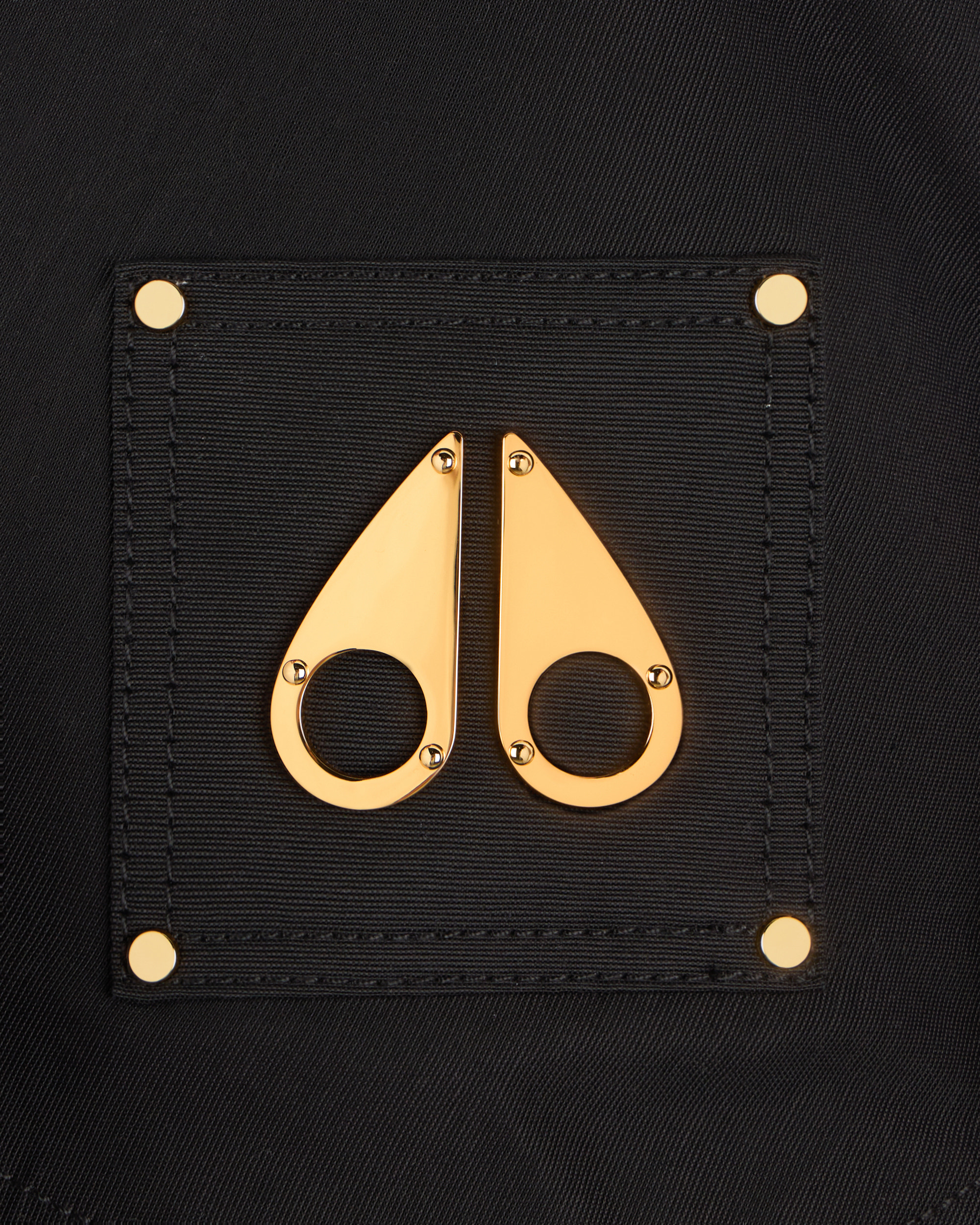 Moose Knuckles - M35LB022GS - Gold Series Logan Shearling Trim Bomber Jacket - WOMENS -  - Detail1