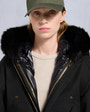 Moose Knuckles - M35LB022GS - Gold Series Logan Shearling Trim Bomber Jacket - WOMENS -  - Detail6