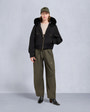 Moose Knuckles - M35LB022GS - Gold Series Logan Shearling Trim Bomber Jacket - WOMENS -  - Front Category