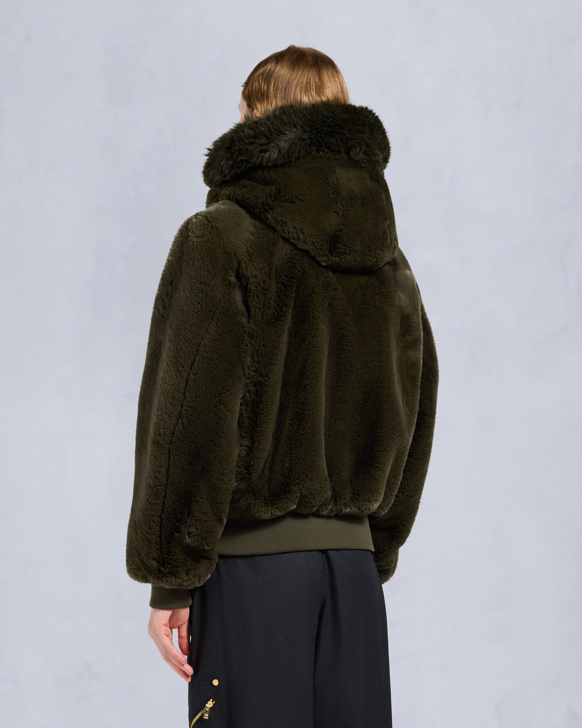 Moose Knuckles - M35LB025G - Gold Series Original Satin Debbie Bomber Jacket - WOMENS -  - Detail5