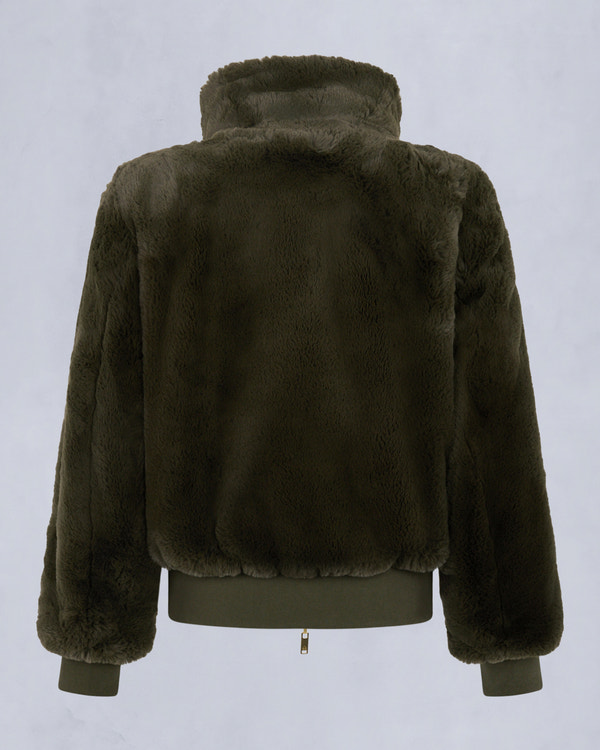 Moose Knuckles - M35LB025G - Gold Series Original Satin Debbie Bomber Jacket - WOMENS -  - Detail8