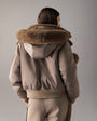 Moose Knuckles - M35LB025G - Luxe Satin Reversible Bomber - WOMENS -  - Back