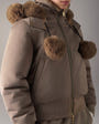 Moose Knuckles - M35LB025G - Luxe Satin Reversible Bomber - WOMENS -  - Detail1