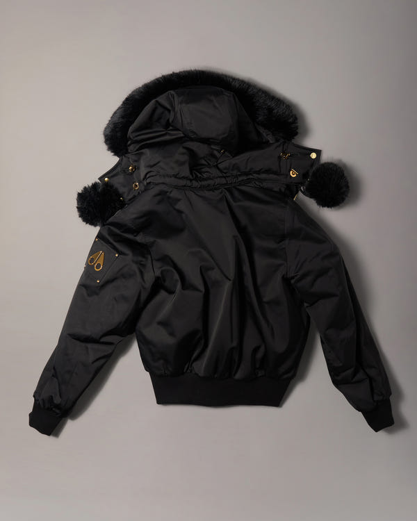 Moose Knuckles - M35LB025G - Luxe Satin Reversible Bomber - WOMENS -  - Detail10