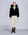 Moose Knuckles - M35LB025G - Gold Series Original Satin Debbie Bomber Jacket - WOMENS -  - Detail3