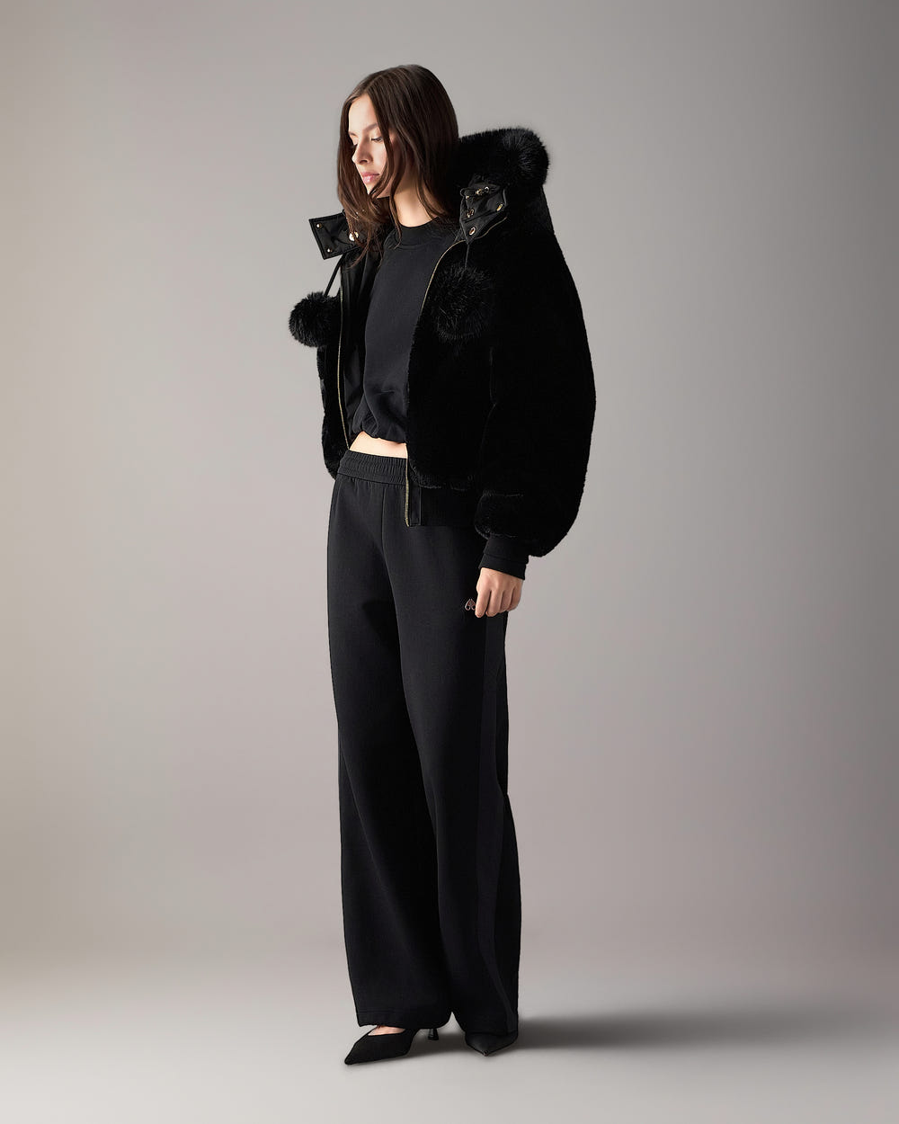 Moose Knuckles - M35LB025G - Luxe Satin Reversible Bomber - WOMENS -  - Detail7
