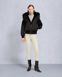Moose Knuckles Womens Gold Series Original Satin Debbie Bomber Jacket  M35LB025G Front Category