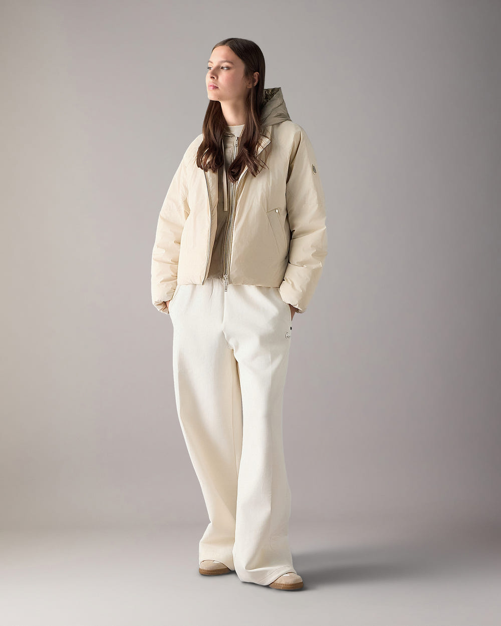 Moose Knuckles - M35LB046 - Tegan Down Bomber Jacket - WOMENS -  - Front