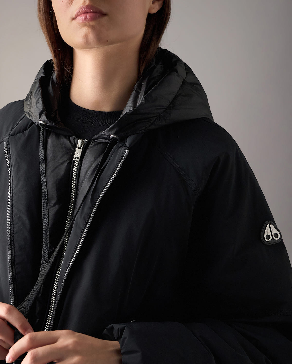Moose Knuckles - M35LB046 - Tegan Down Bomber Jacket - WOMENS -  - Detail1