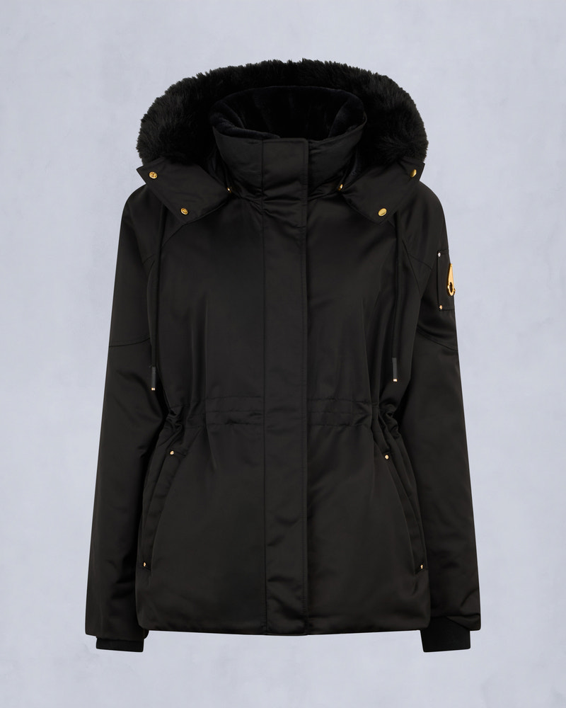 Moose Knuckles - M35LJ123G - Gold Series Satin 3Q Jacket - WOMENS -  - GM