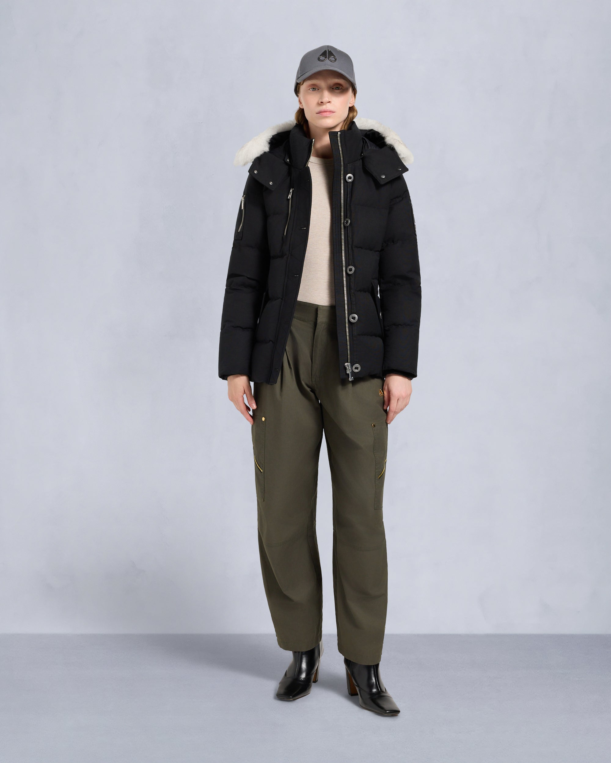Original Shearling Trim 3q Jacket | Women | Moose Knuckles