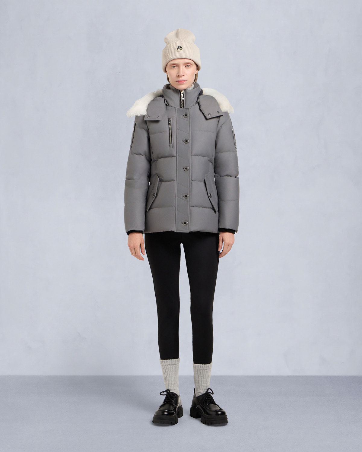 Moose Knuckles - M35LJ129S - ORIGINAL SHEARLING TRIM 3Q JACKET - WOMENS -  - Front Category