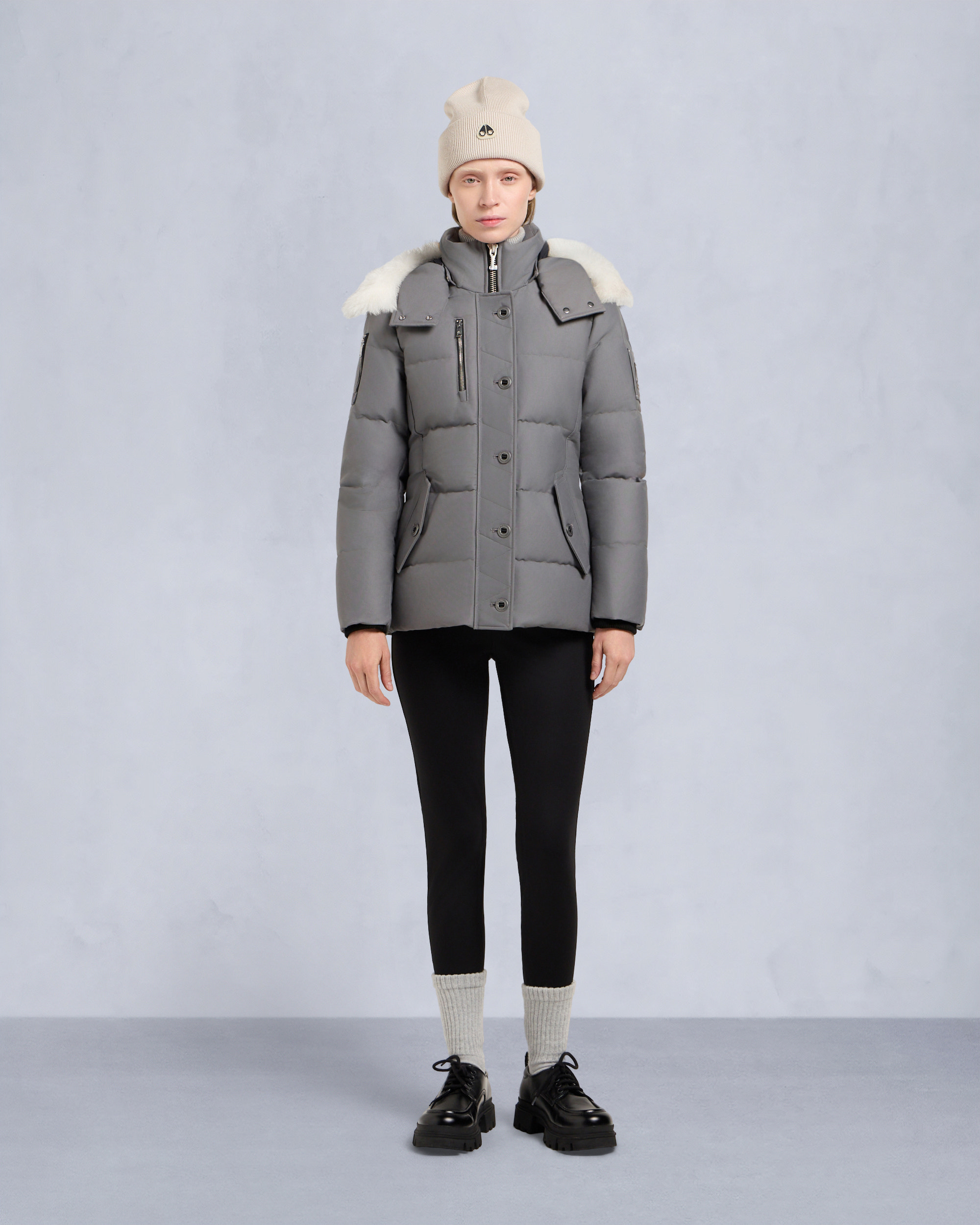 Moose Knuckles - M35LJ129S - ORIGINAL SHEARLING TRIM 3Q JACKET - WOMENS -  - Front Category