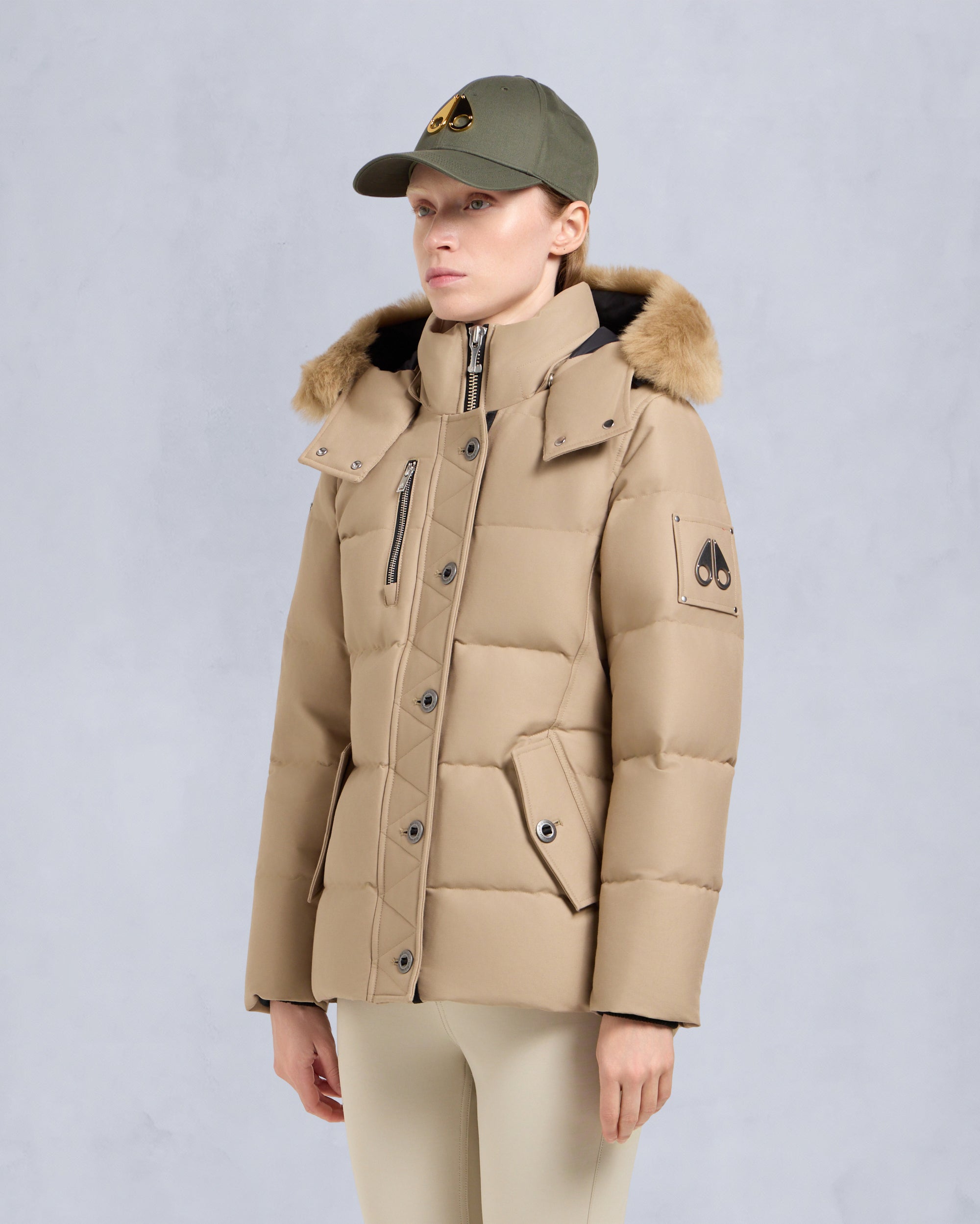Original Shearling Trim 3q Jacket | Women | Moose Knuckles