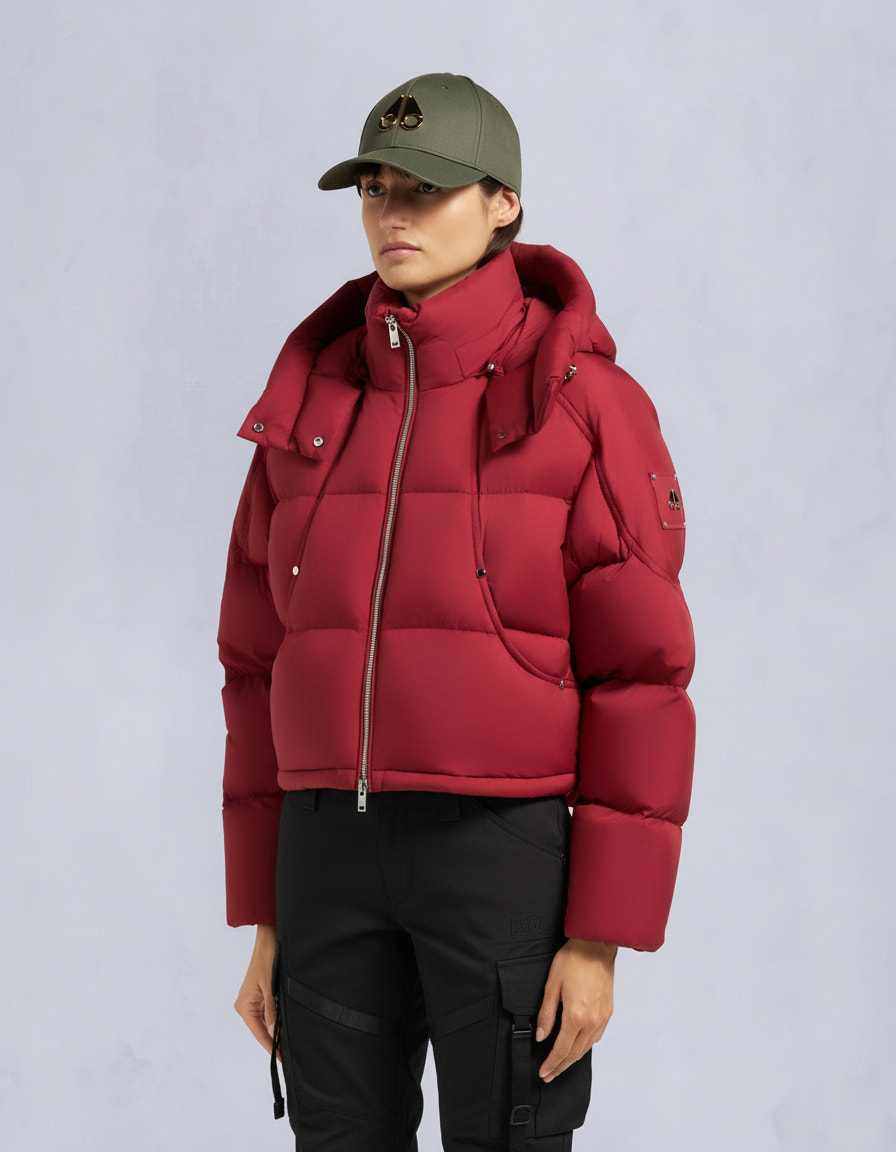 Moose Knuckles - M35LJ130 - Akai Cropped Puffer - WOMENS -  - Front