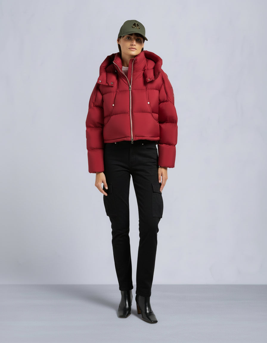 Akai Cropped Puffer | Women | Moose Knuckles