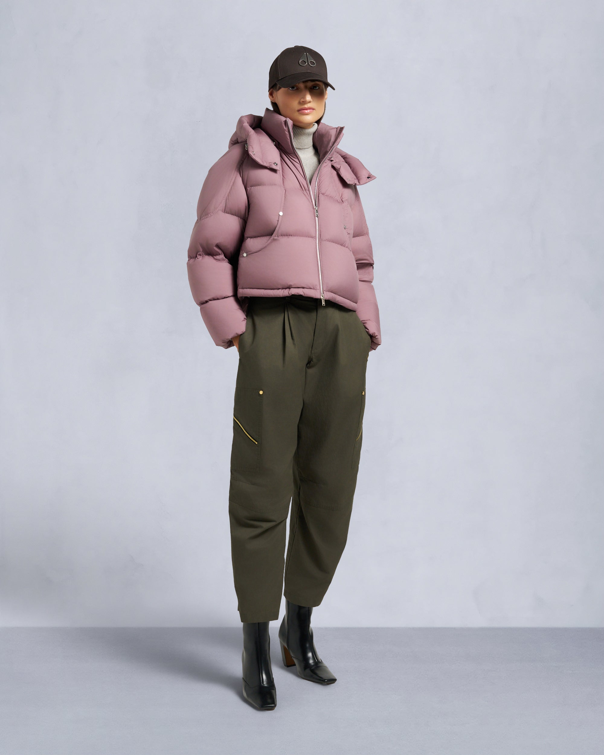 Akai Cropped Puffer | Women | Moose Knuckles