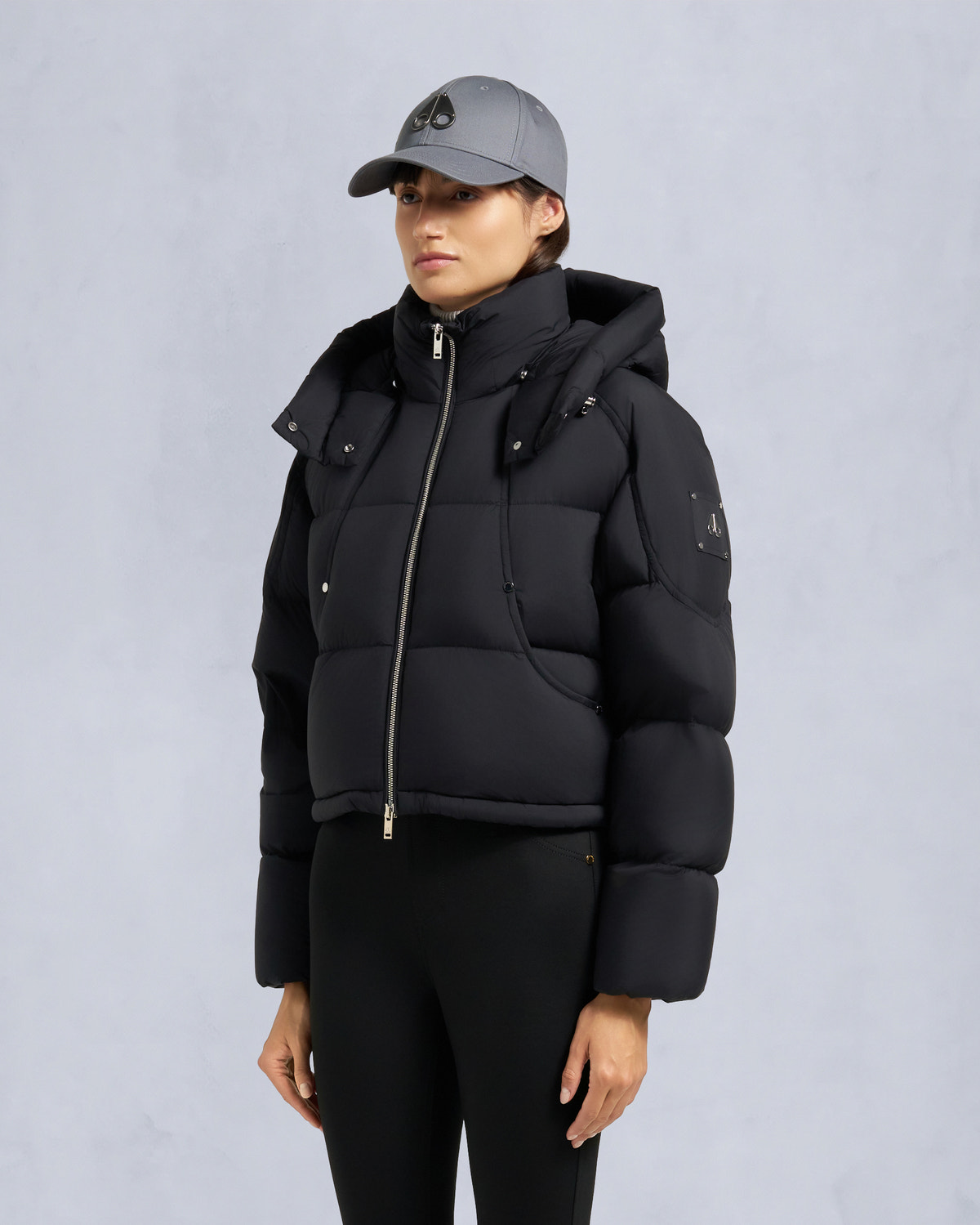 Moose Knuckles - M35LJ130 - Akai Cropped Puffer - WOMENS -  - Front