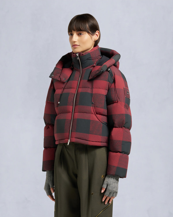 Moose Knuckles - M35LJ130H - Akai Cropped Puffer - WOMENS -  - Front