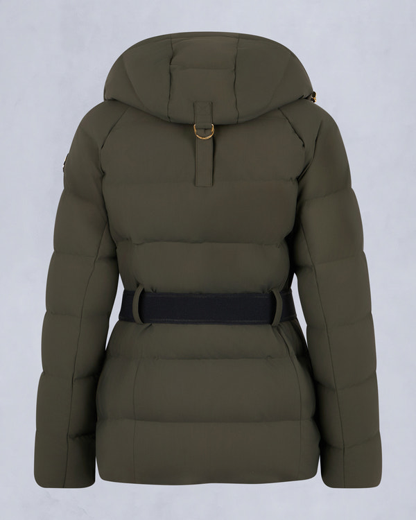 Moose Knuckles - M35LJ132GS - Gold Series Nyluxe Cambria Shearling Trim Jacket - WOMENS -  - Detail2
