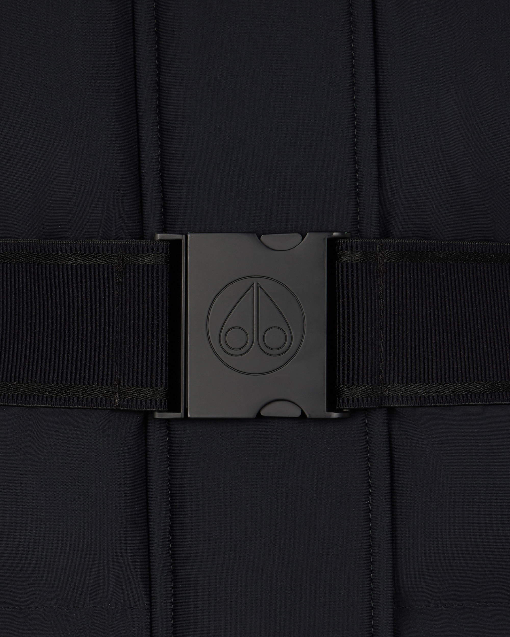 Moose Knuckles - M35LJ132GS - Gold Series Nyluxe Cambria Shearling Trim Jacket - WOMENS -  - Detail1