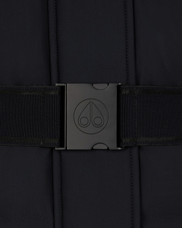 Moose Knuckles - M35LJ132GS - Gold Series Nyluxe Cambria Shearling Trim Jacket - WOMENS -  - Detail1