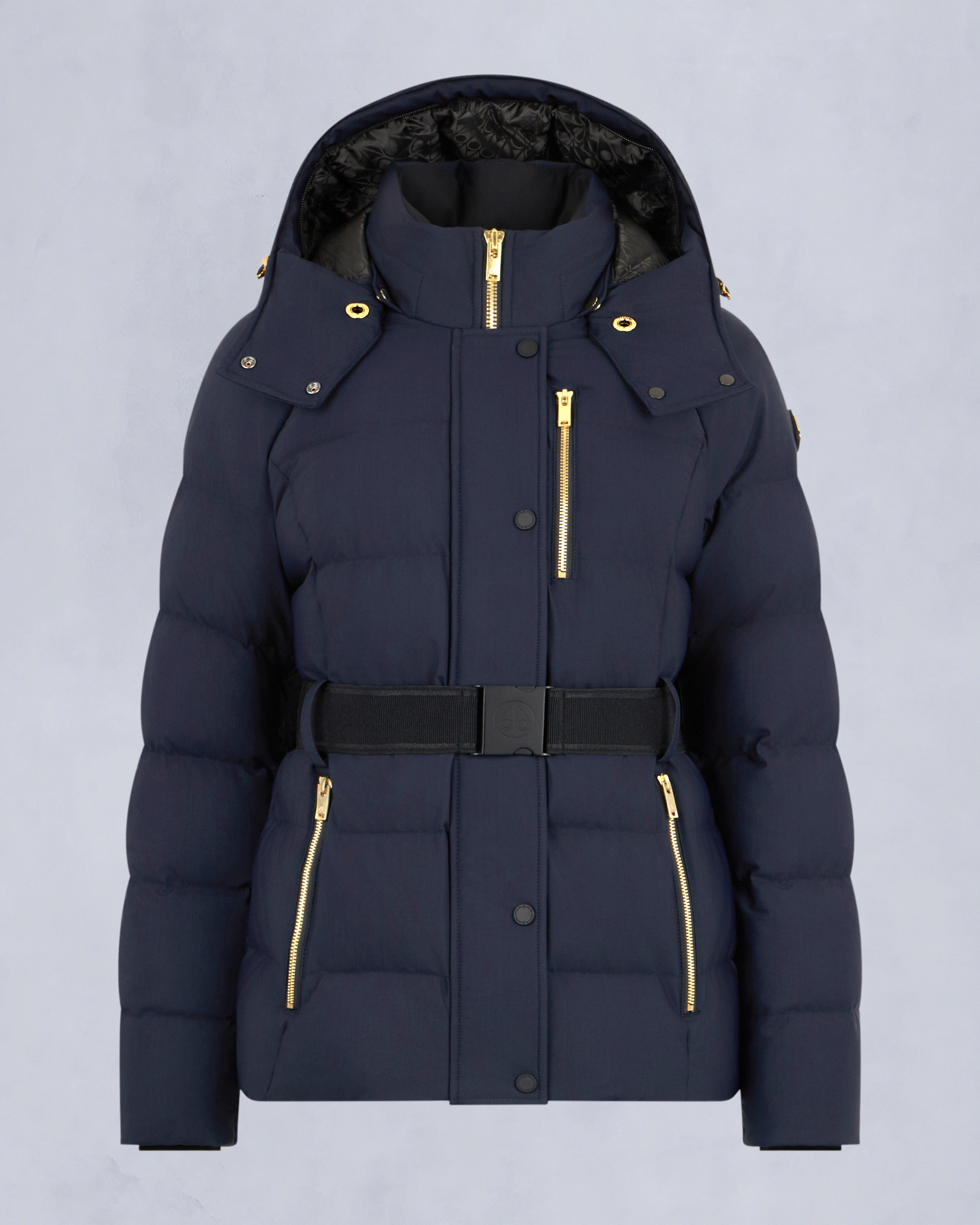Moose Knuckles - M35LJ132GS - Gold Series Nyluxe Cambria Shearling Jacket - WOMENS -  - GM