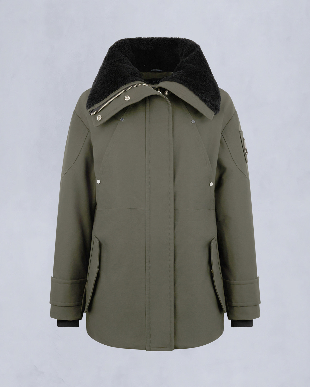 Moose Knuckles - M35LJ133S - Original Aurora Shearling Trim Jacket - WOMENS -  - GM