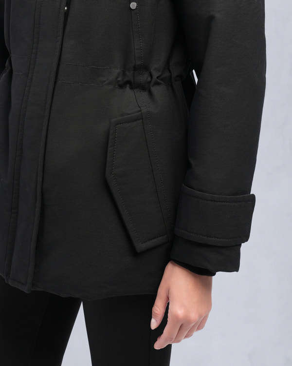 Moose Knuckles - M35LJ133S - Original Aurora Shearling Trim Jacket - WOMENS -  - Detail6