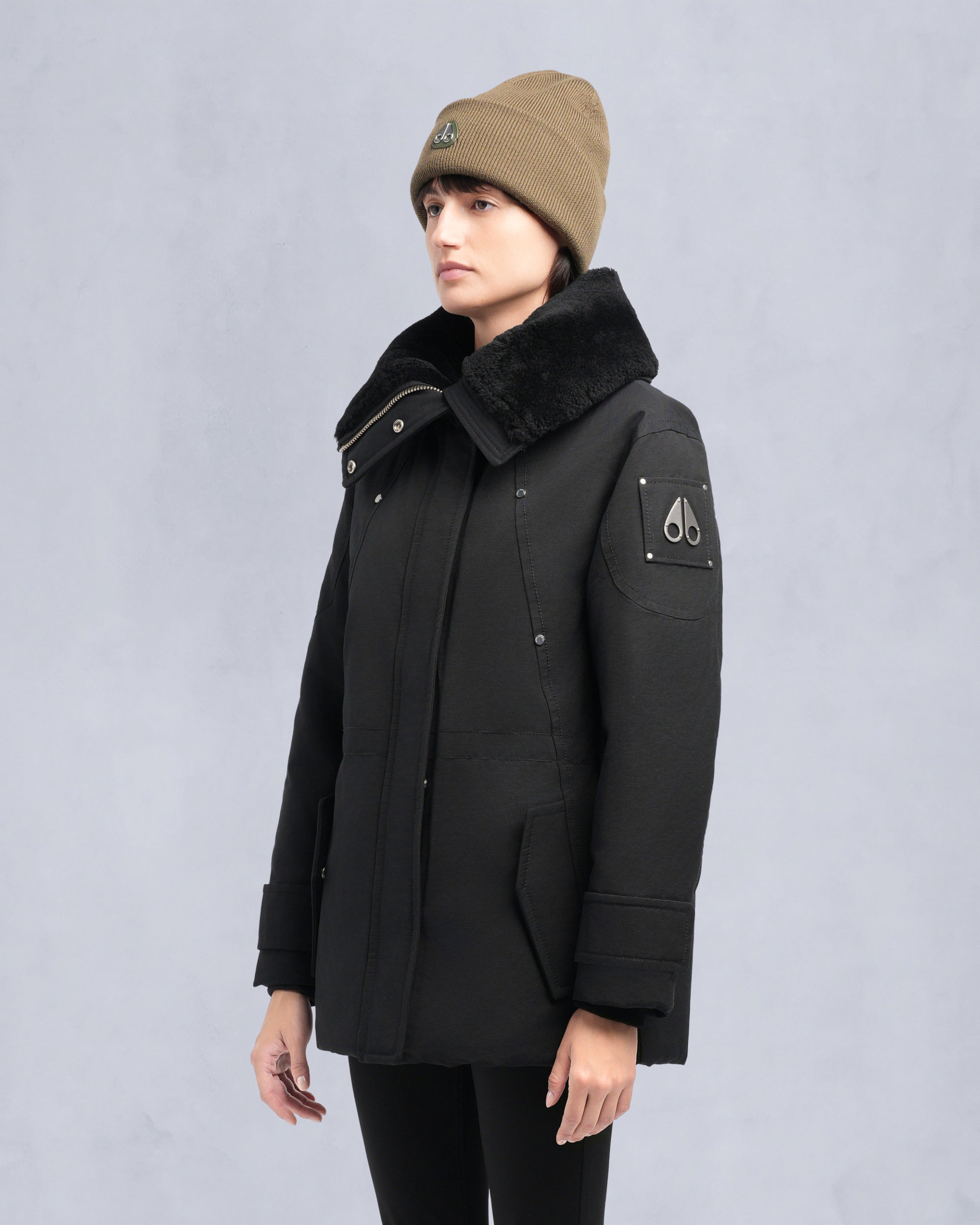 Aurora Shearling Jacket | Women | Moose Knuckles
