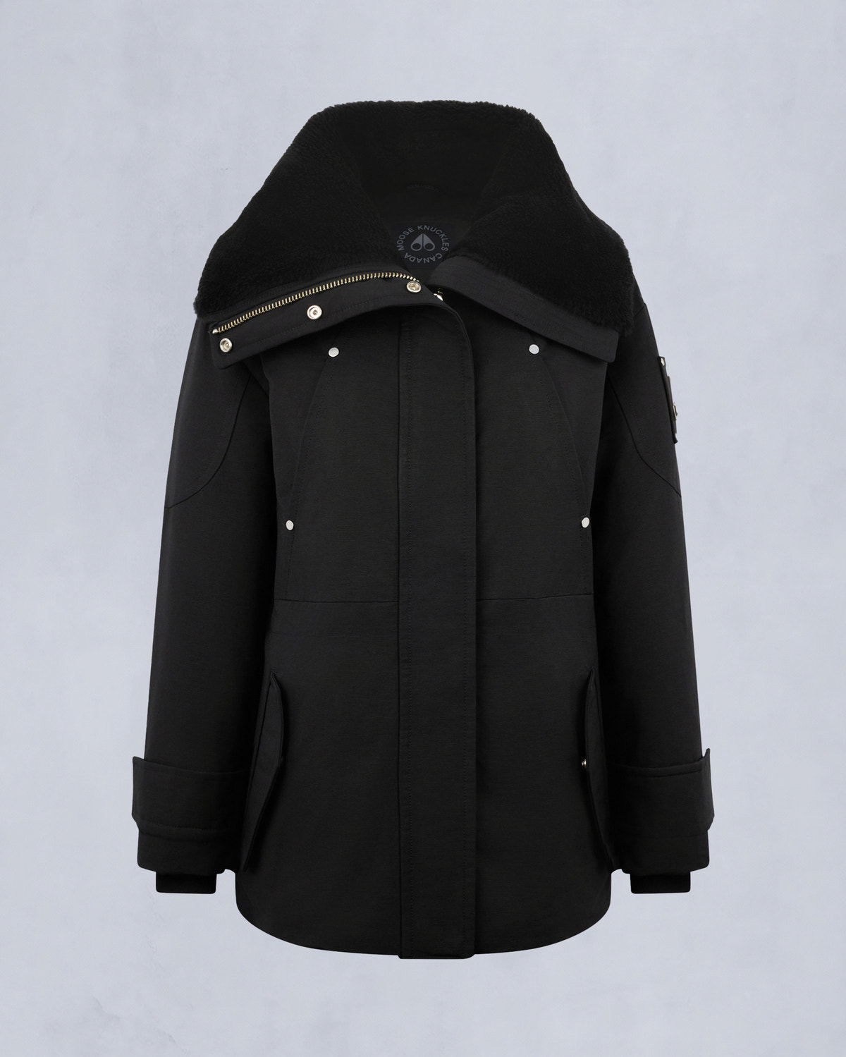 Moose Knuckles - M35LJ133S - Original Aurora Shearling Trim Jacket - WOMENS -  - GM