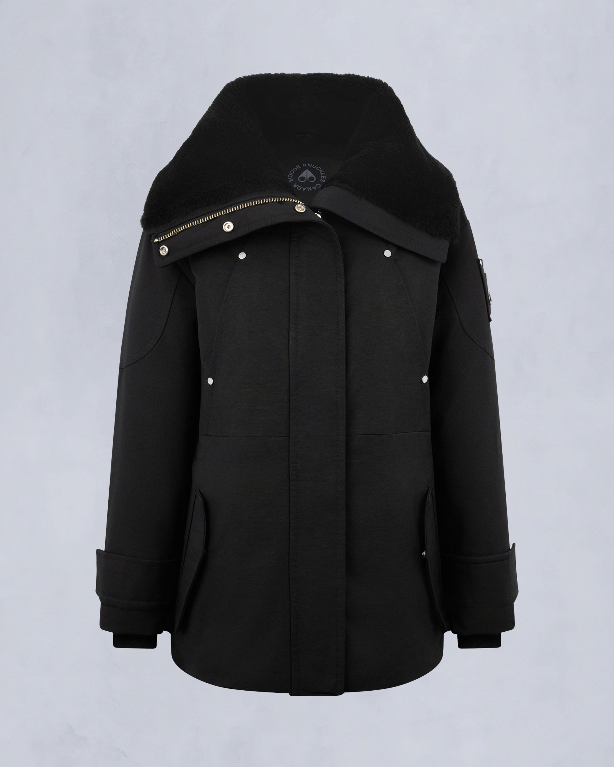 Moose Knuckles - M35LJ133S - Original Aurora Shearling Trim Jacket - WOMENS -  - GM