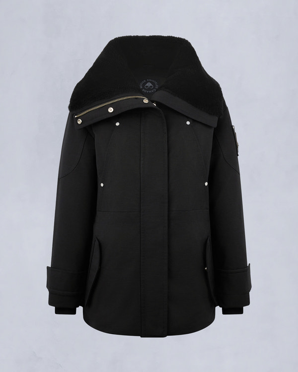 Moose Knuckles - M35LJ133S - Original Aurora Shearling Trim Jacket - WOMENS -  - GM