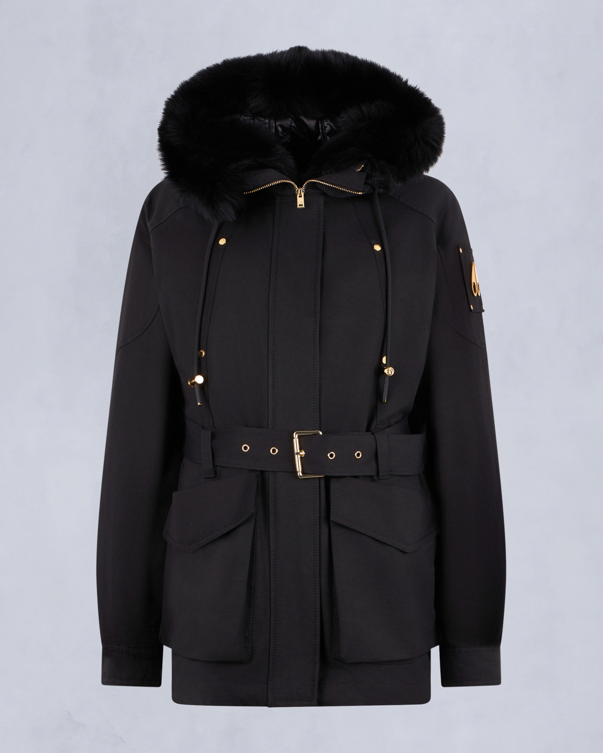 Moose Knuckles - M35LJ152GS - Gold Series Nova Shearling Trim  3Q Jacket  - WOMENS -  - GM