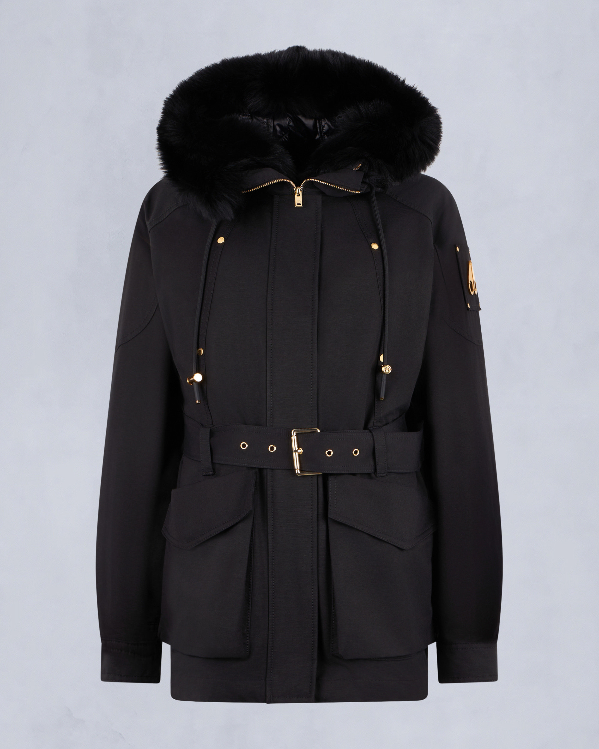 Moose Knuckles - M35LJ152GS - Gold Series Nova Shearling Trim  3Q Jacket  - WOMENS -  - GM